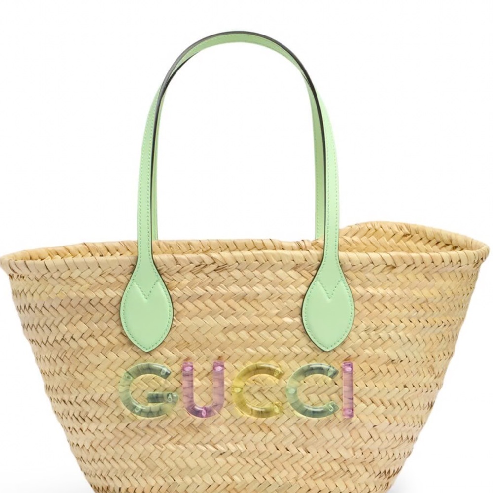 Gucci Summer Raffia Tote - Picture 7 of 11